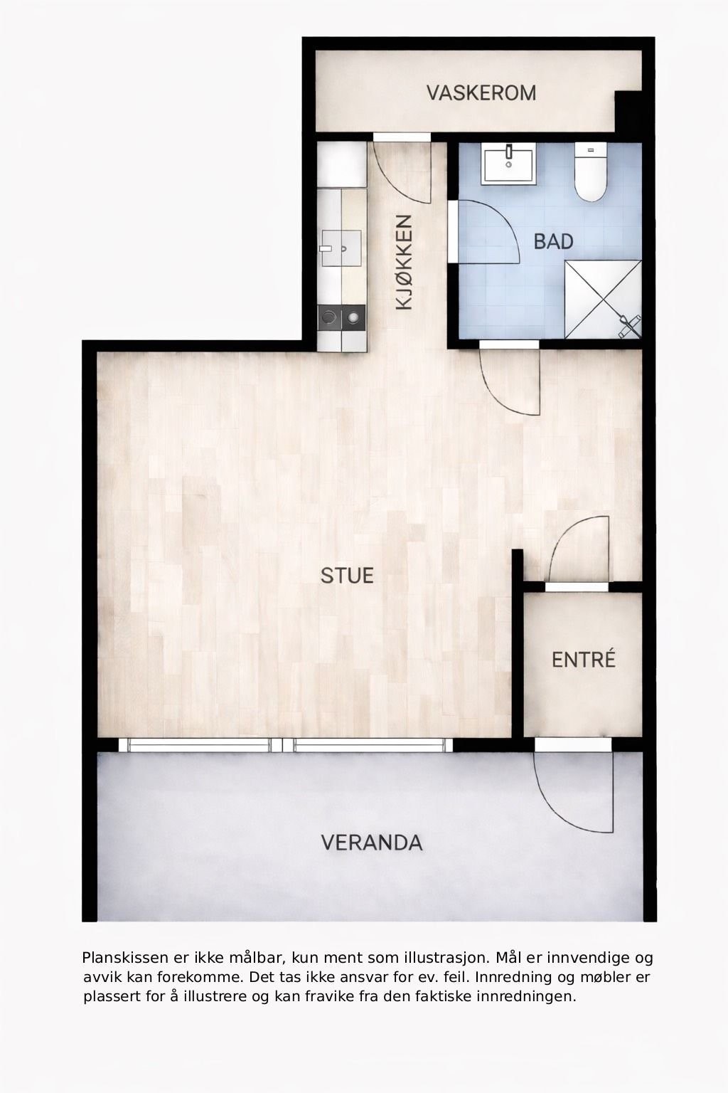 Plantegning. Galleribilde