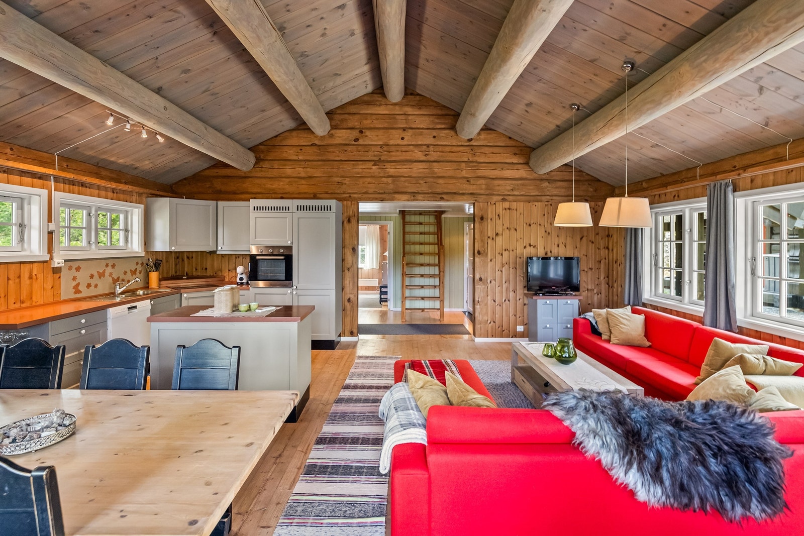 Stue/kjøkken Galleribilde