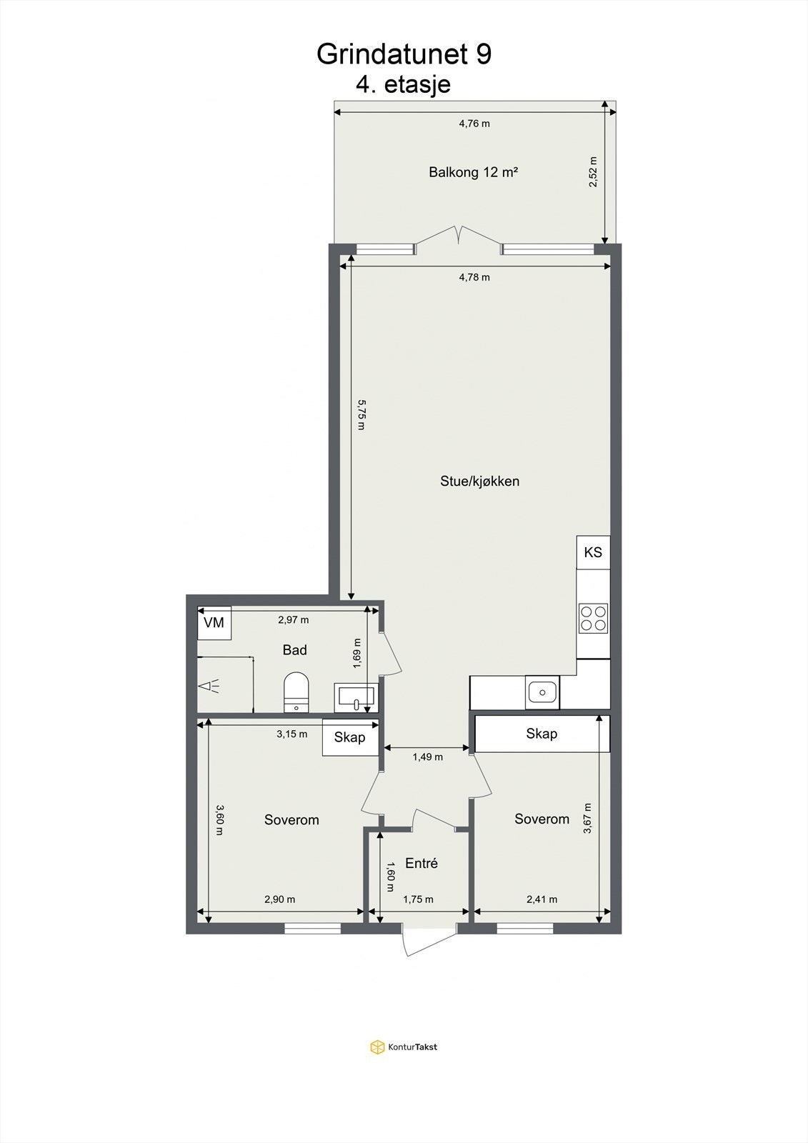 Planskisse. Galleribilde