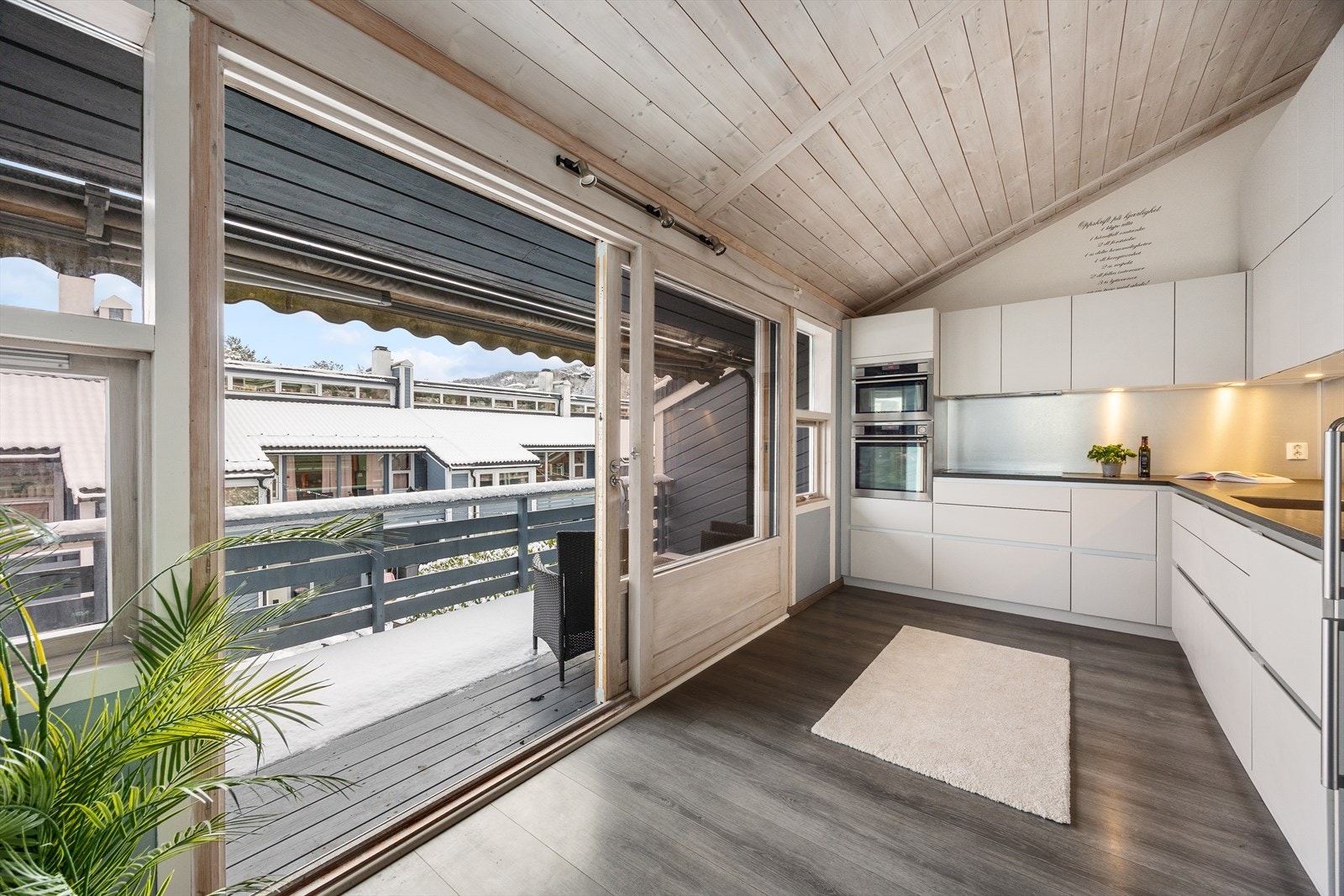 Kjøkkenet er levert av Kvik i 2017. Galleribilde