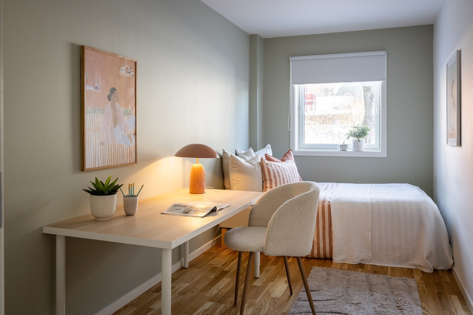 Soverommet er på ca. 10 m². Galleribilde