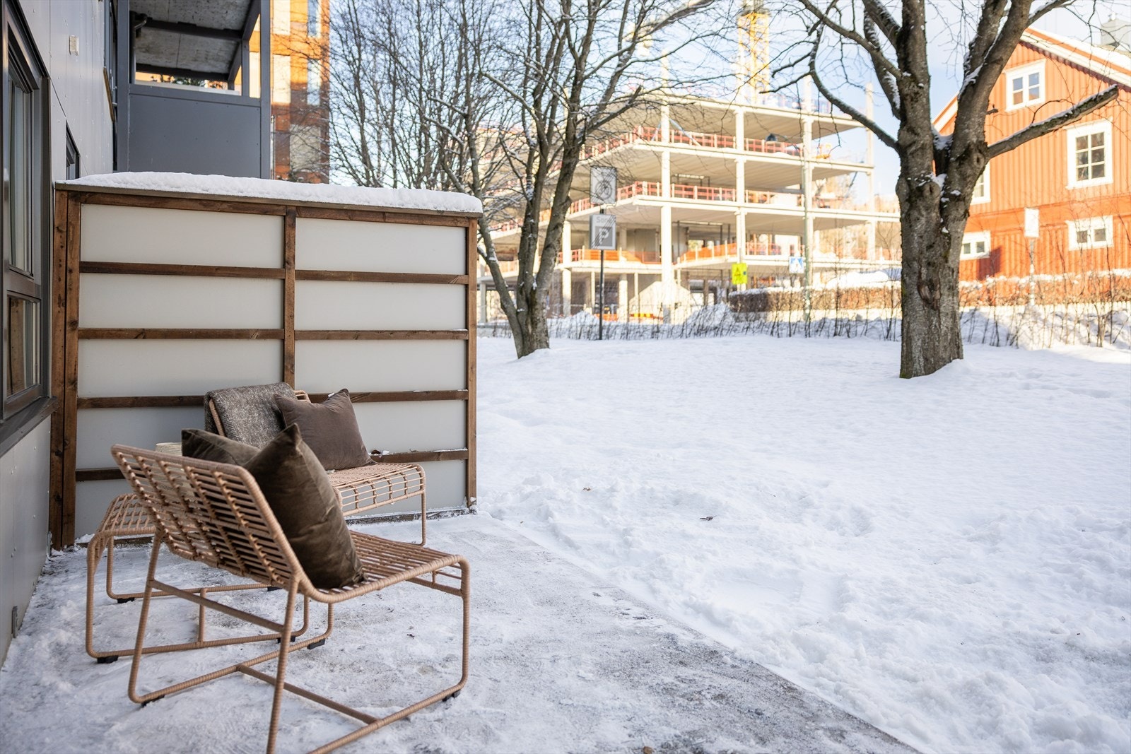 Borettslaget er medlem av sikringsfond. Dette innebærer at andelseierne ikke er ansvarlig for andre andelseieres mislighold av felleskostnader. Galleribilde