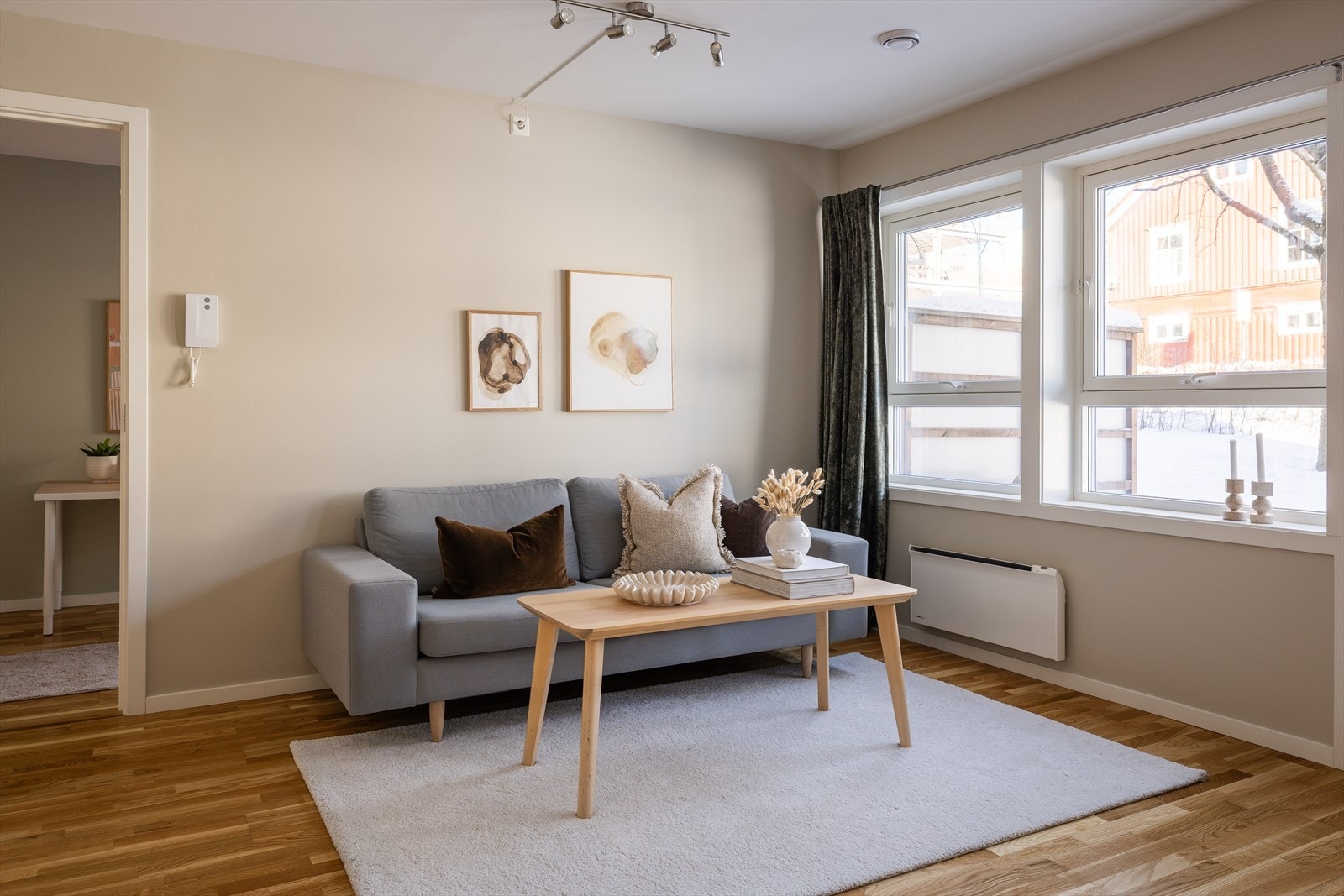 Her bor du med kort vei til de fleste NTNU-campus og Trondheim sentrum med "alt" av fasiliteter. Galleribilde