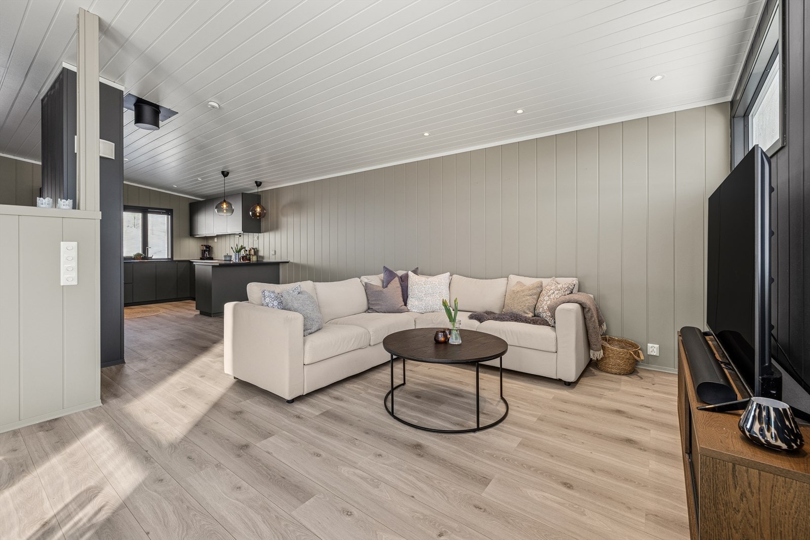 God plass til sofagruppe og annet ønsket innventar. Galleribilde