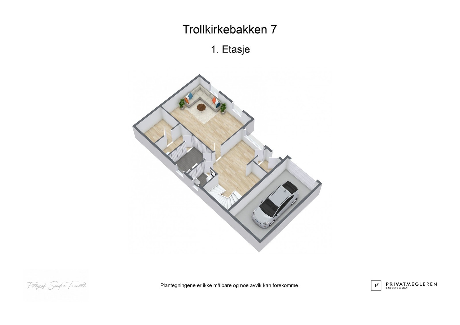 Planløsningen i sokkeletasjen. Galleribilde