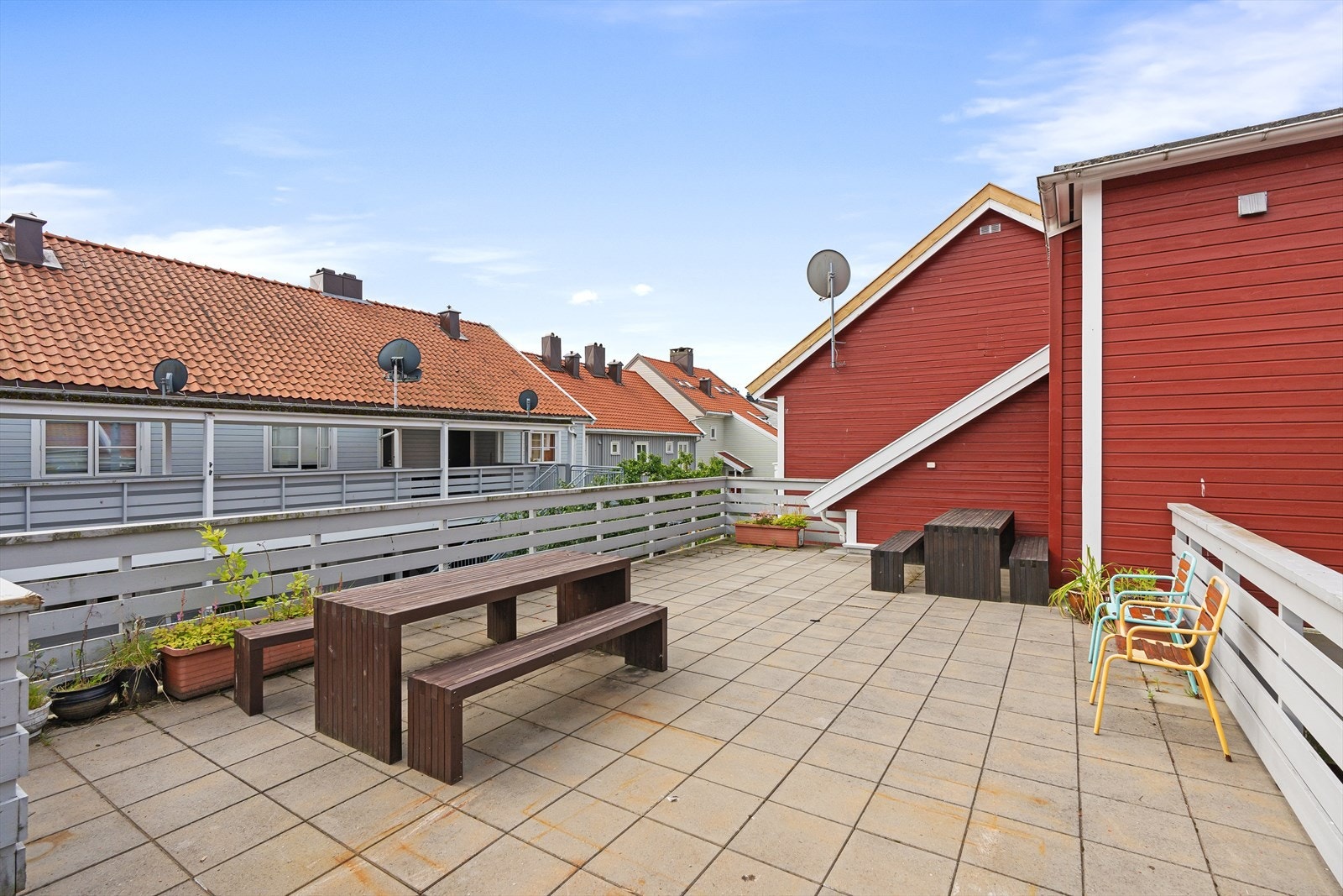 Felles takterrasse Galleribilde