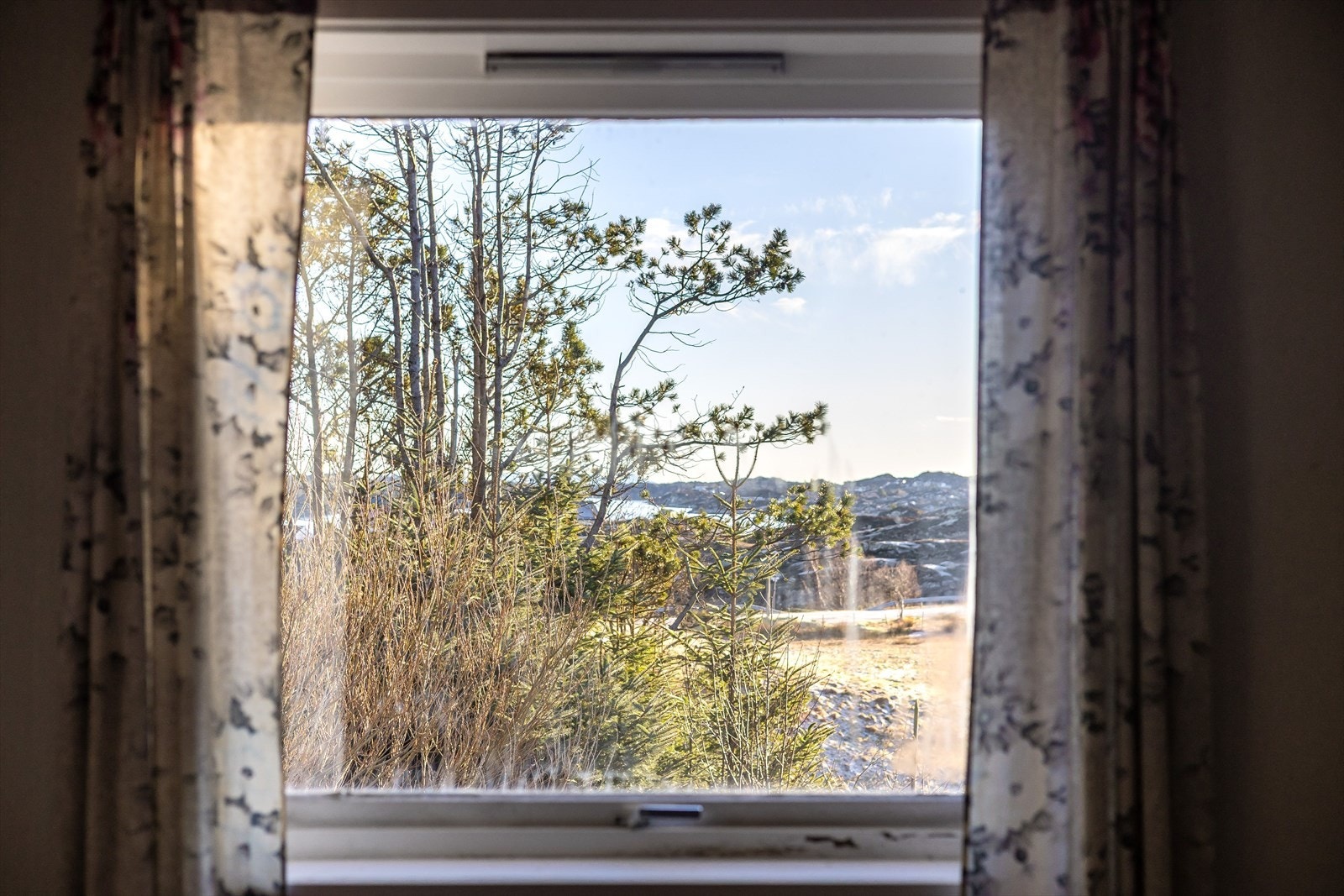 Utsikt fra soverom mot sør Galleribilde