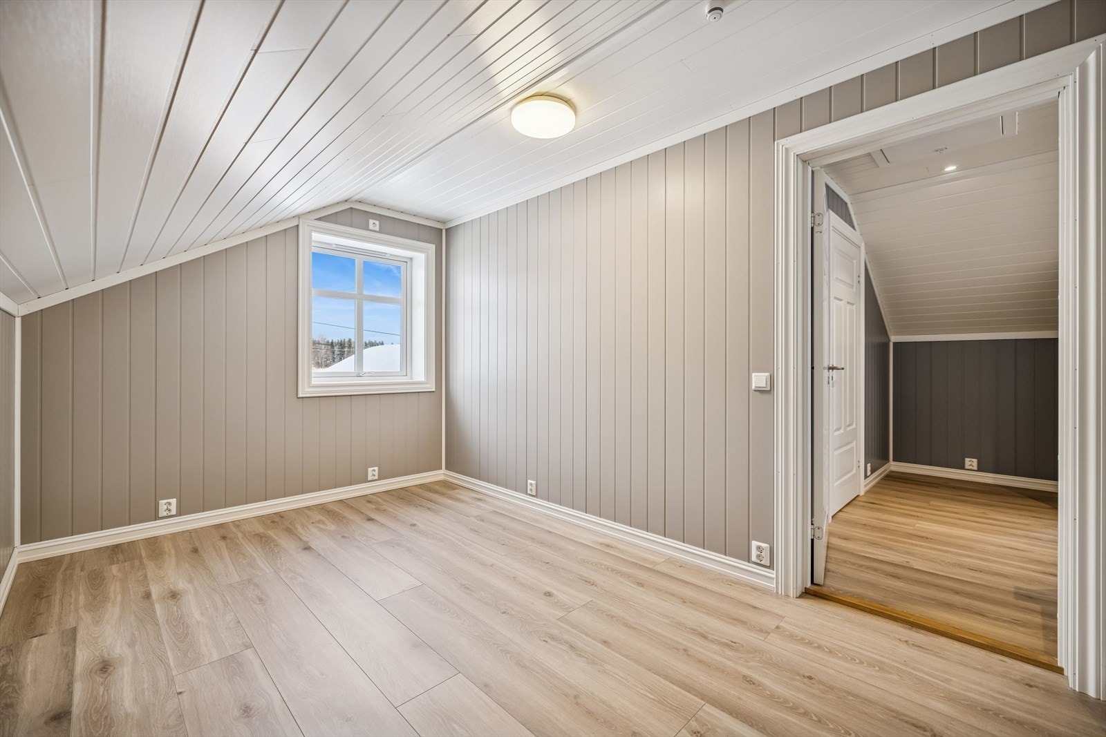 Rommene har en god størrelse og er enkle å møblere etter behov. Galleribilde