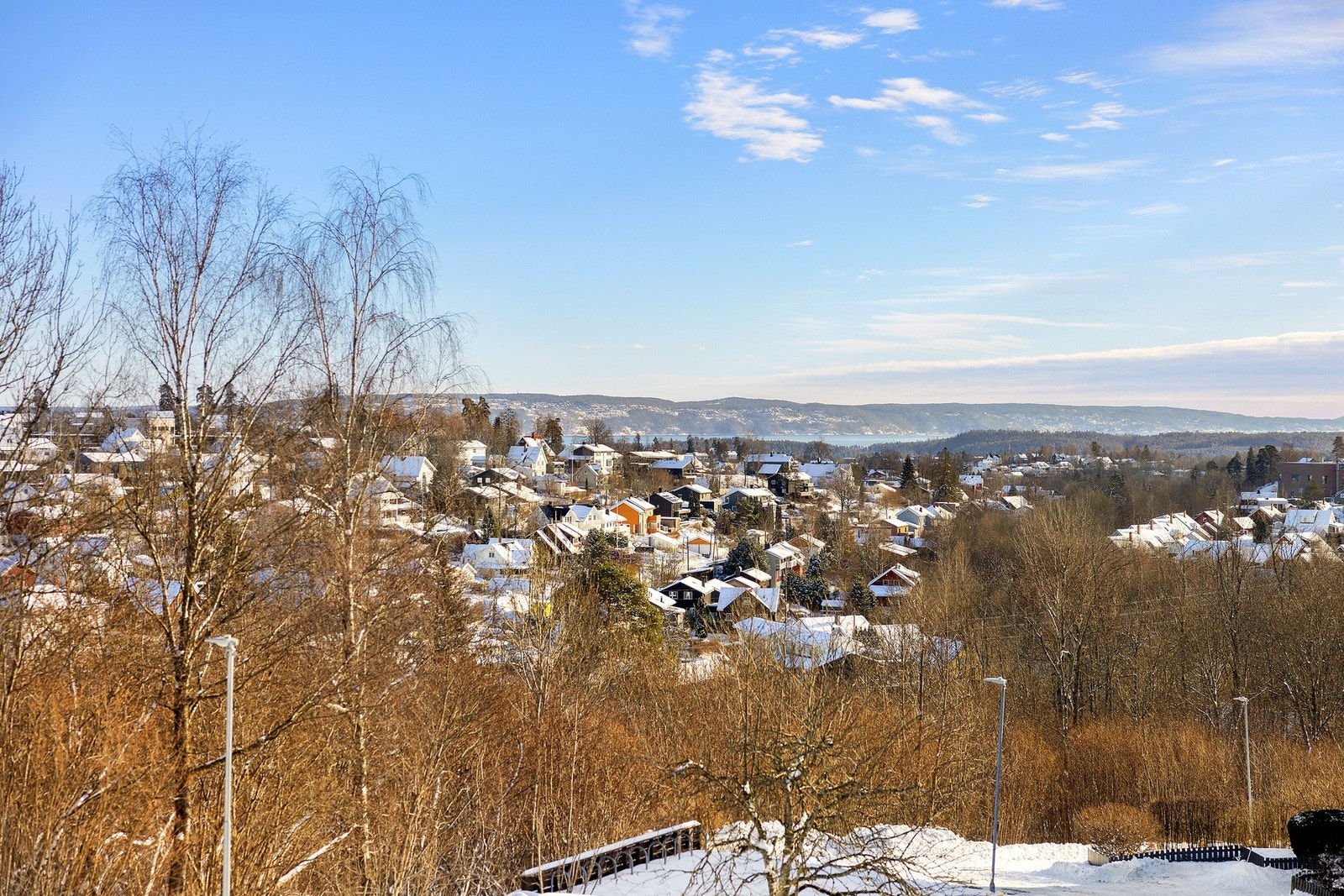 Flott utsikt mot Oslofjorden. Galleribilde