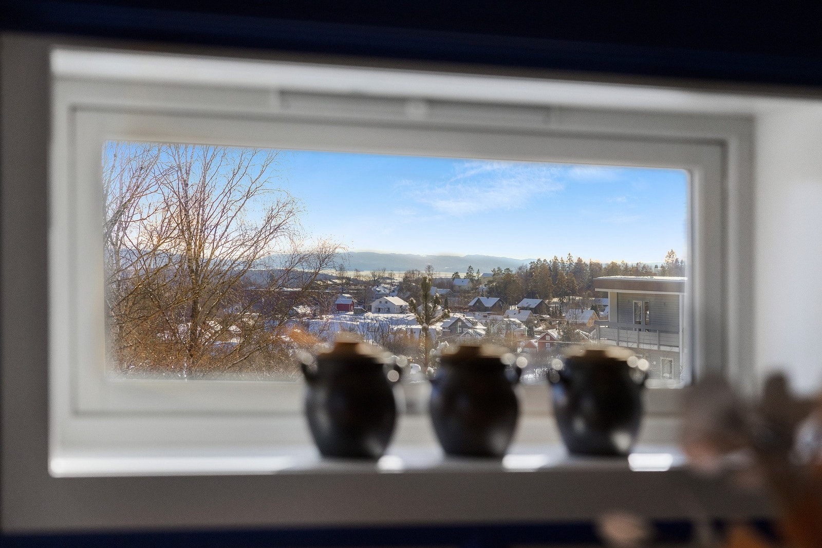 Utsikt fra kjøkken. Galleribilde