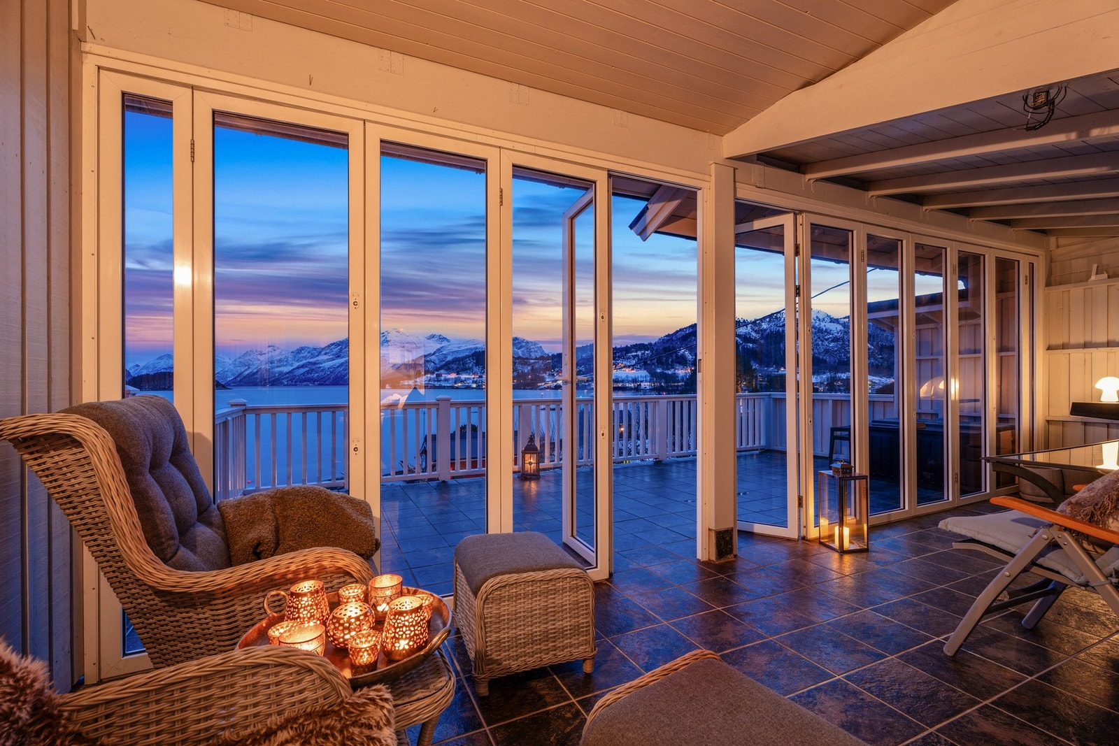 Hagestuen er 100% koselig og her trives både store og de små. Galleribilde