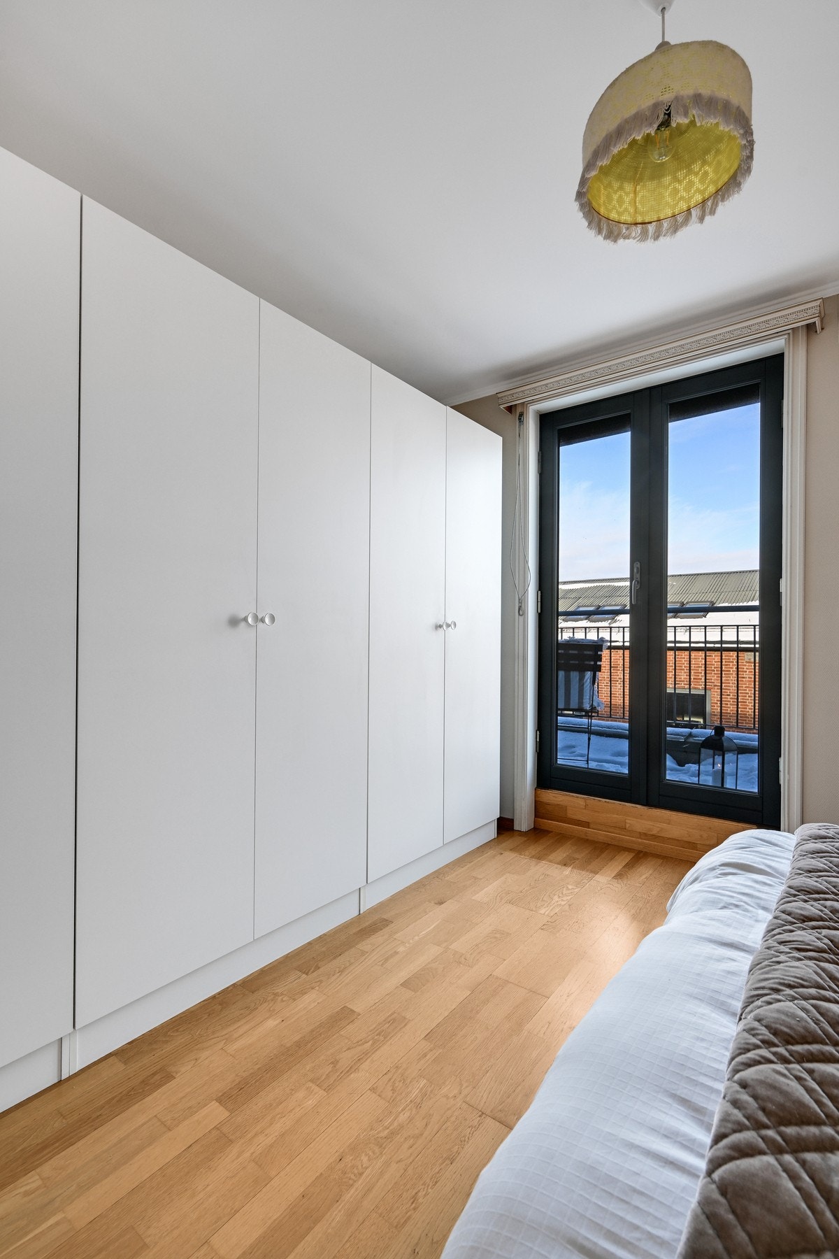 Fra hovedsoverommet er det utgang til balkong Galleribilde