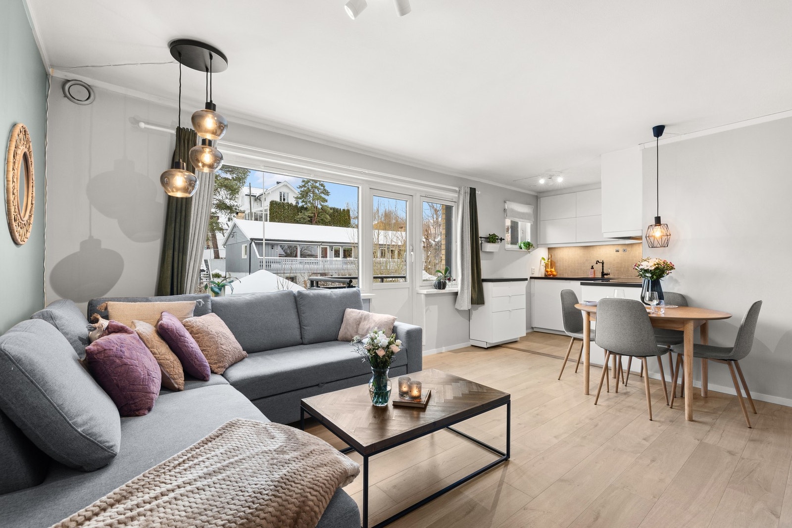 Åpen og sosial planløsning. Galleribilde