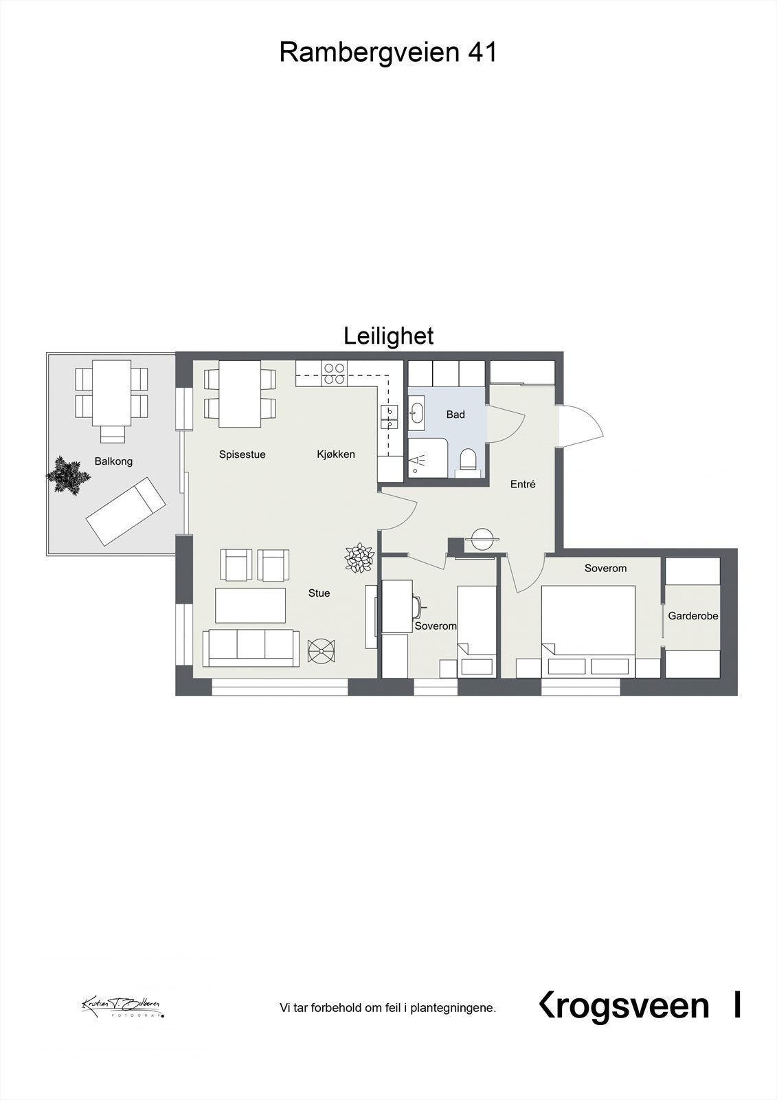 Planskisse. Galleribilde