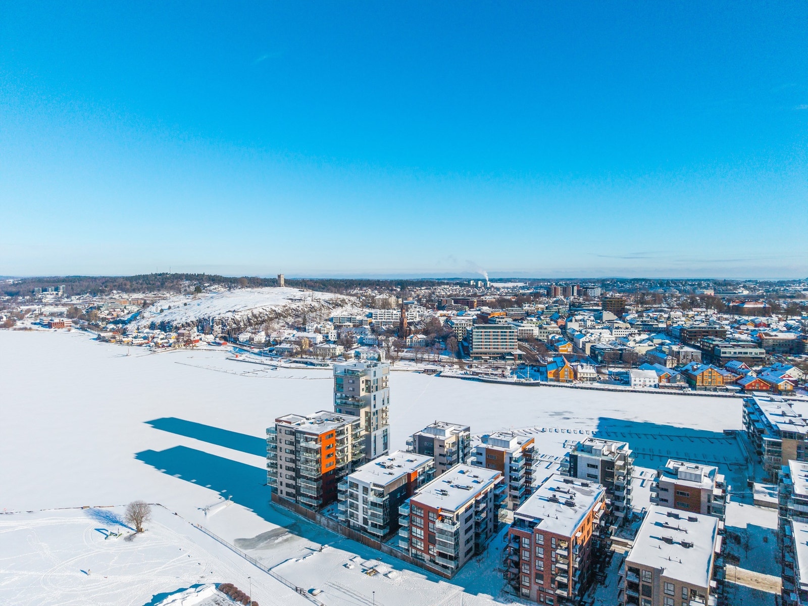 En super beliggenhet i Signaturen ved bystranden og den nye parken på Kaldnes. Galleribilde