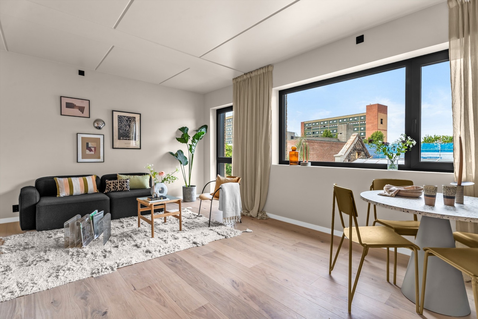 Ny toppleilighet fra 2025 - moderne 2-roms i 4. etasje i Bronsestøperiet. Galleribilde