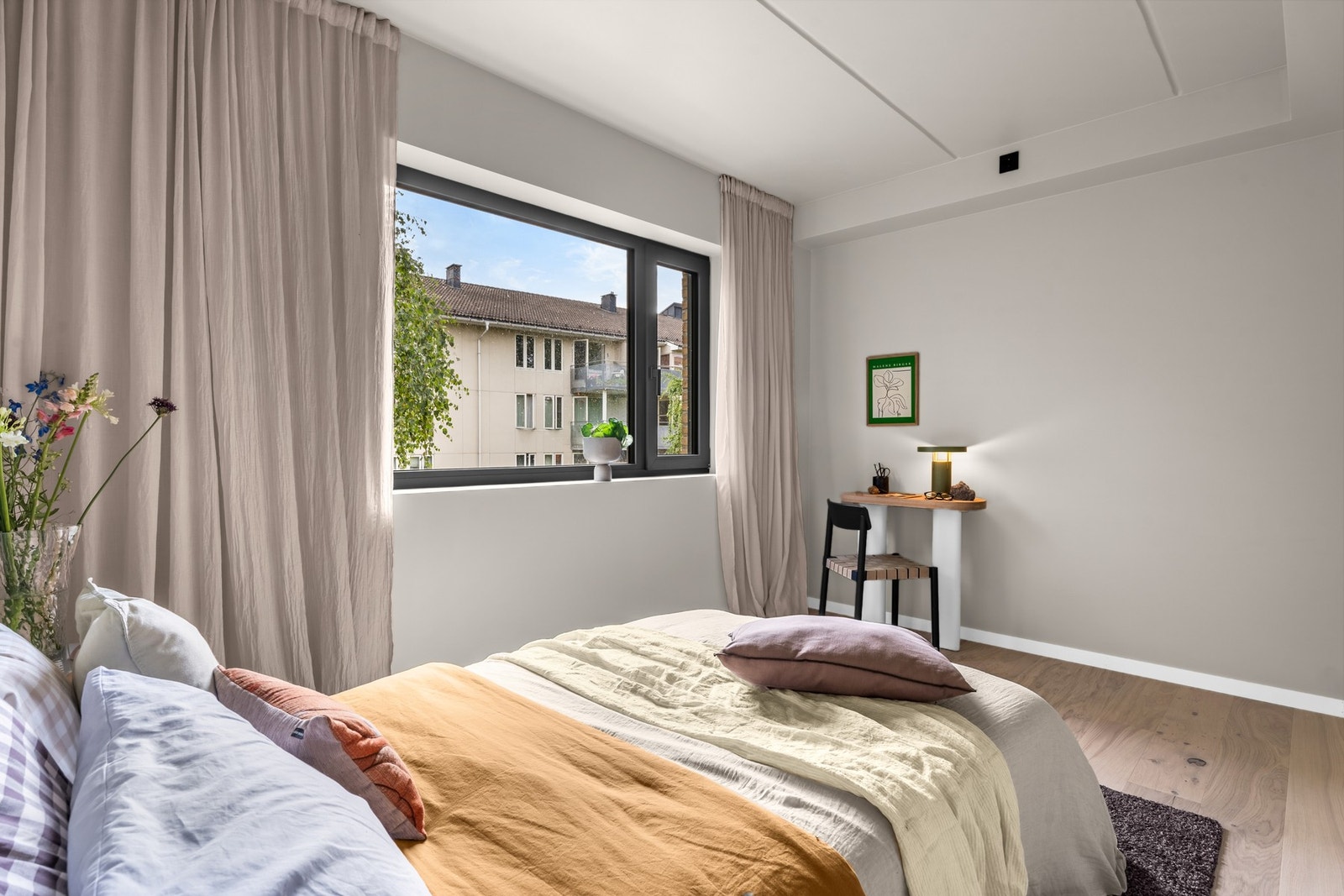 Det er god plass til garderobeløsning. Galleribilde