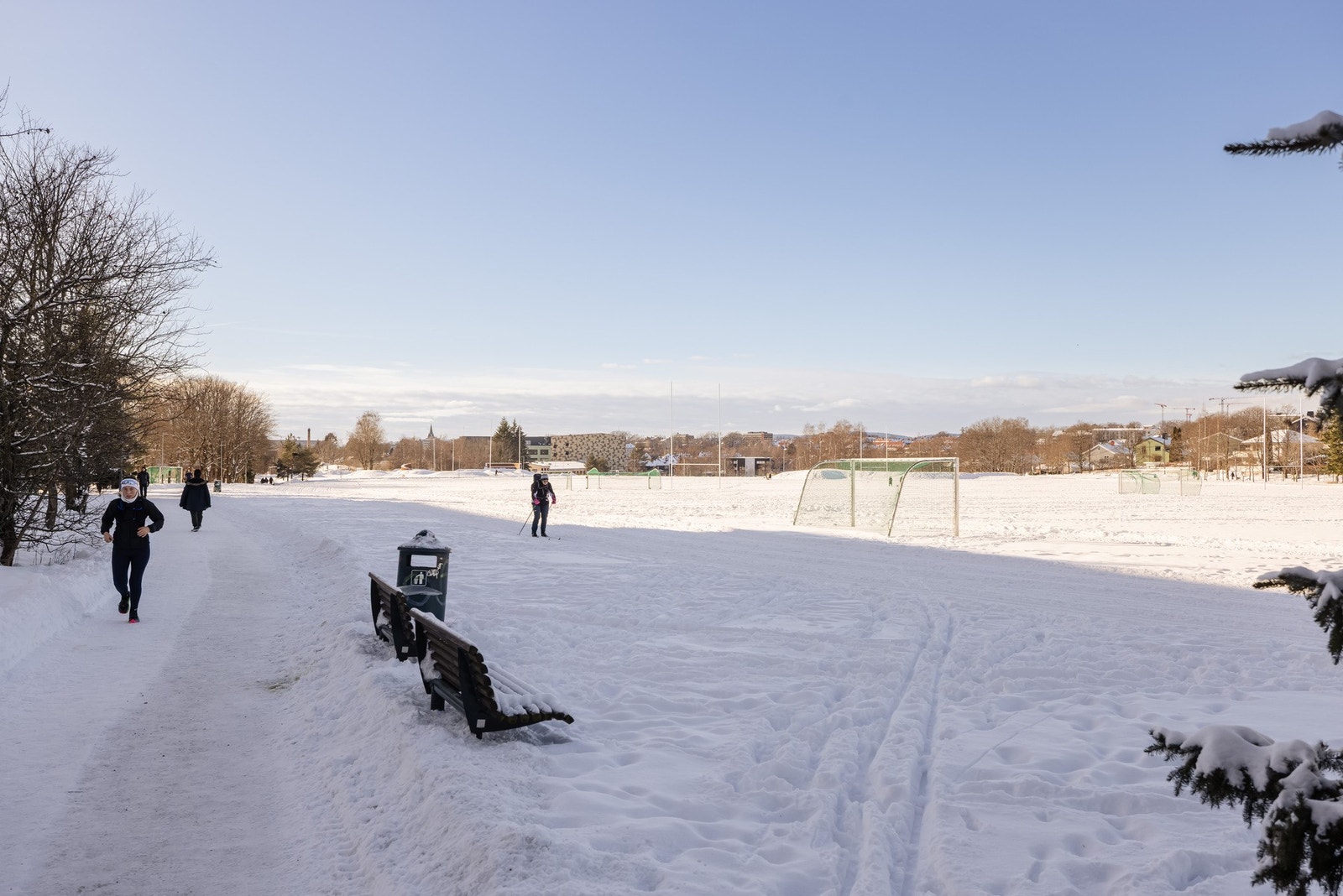 Voldsløkka byr på gode muligheter for friluft. Galleribilde