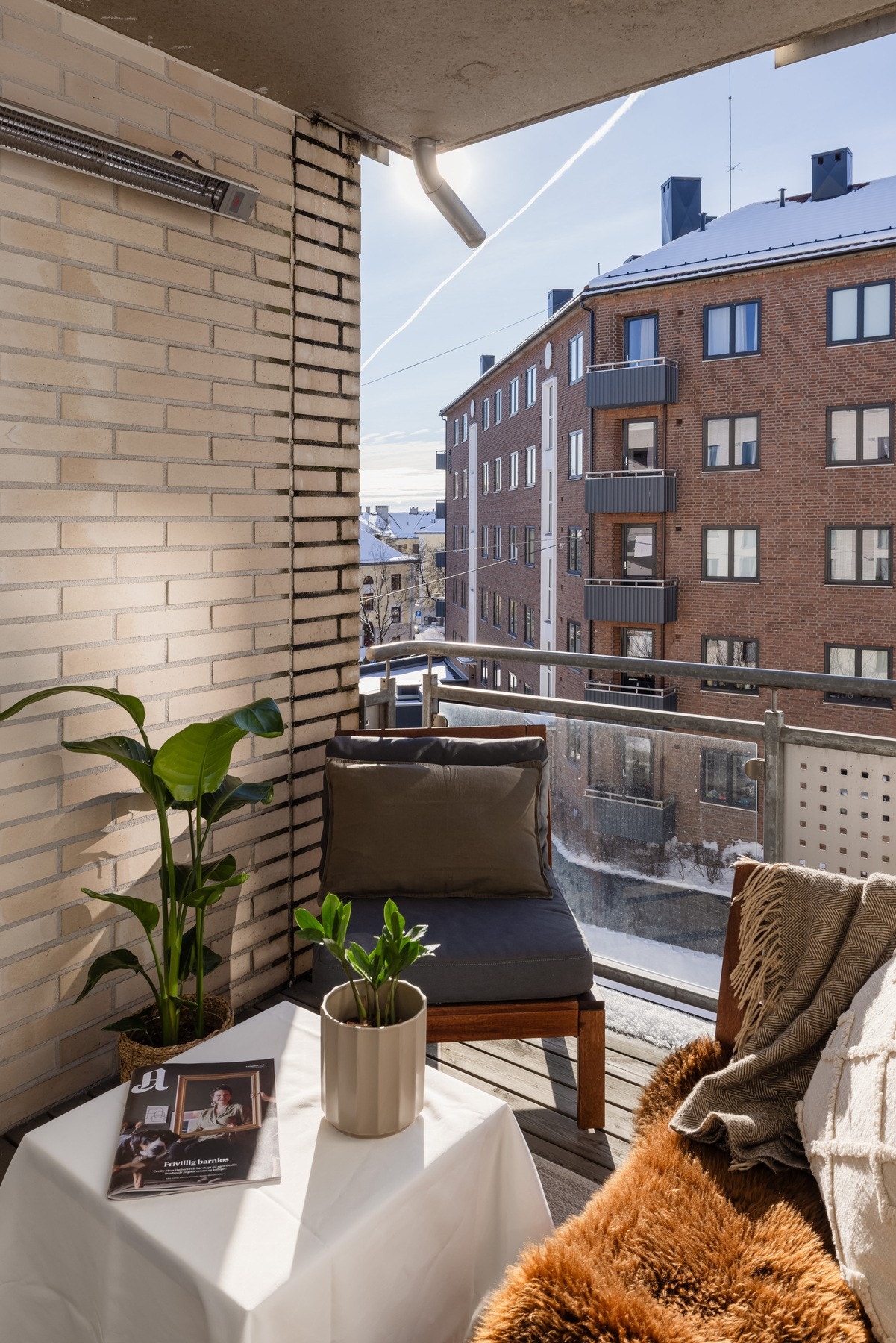 Beliggenheten mot sydvest sørger for gode solforhold. Galleribilde