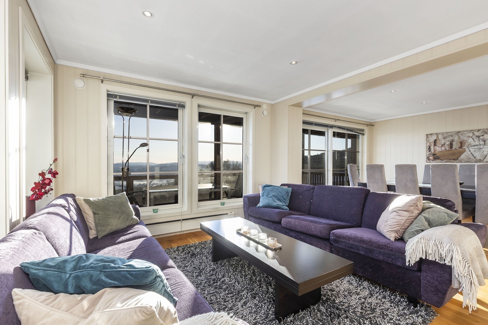 Åpen stue og kjøkkenløsning Galleribilde