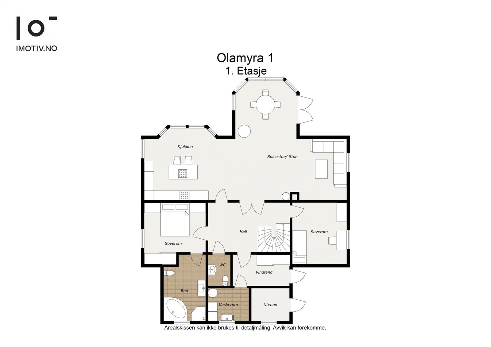 - Plantegning 1. etasje - Galleribilde