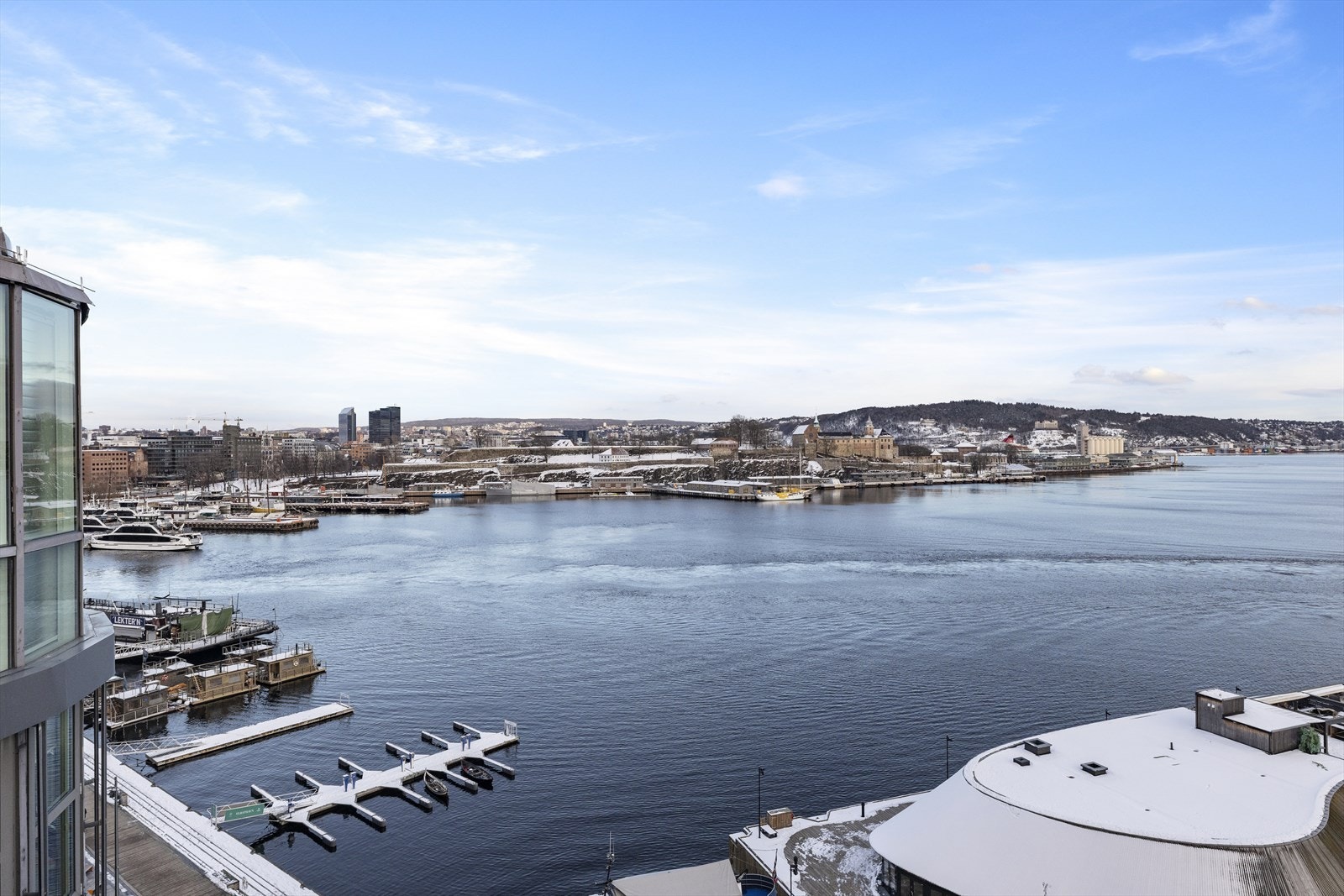 Utsikt mot sentrum og Ekeberg i horisonten. Galleribilde