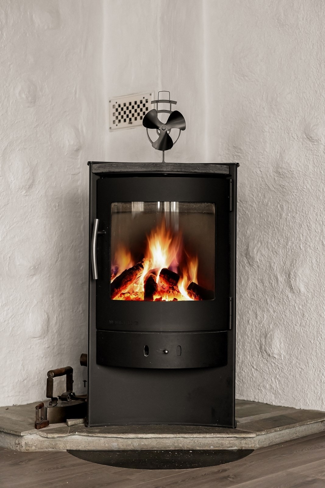 Peiskos er mest for kosens skyld ettersom hytta har vært brukt mest sommer, vår og høst. Galleribilde