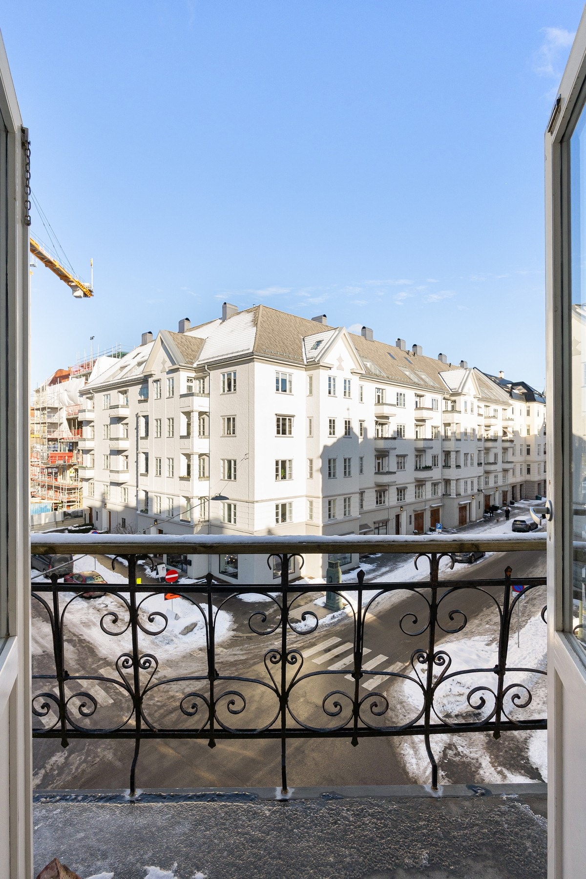 Høyt og fritt i 4. etasje. Galleribilde