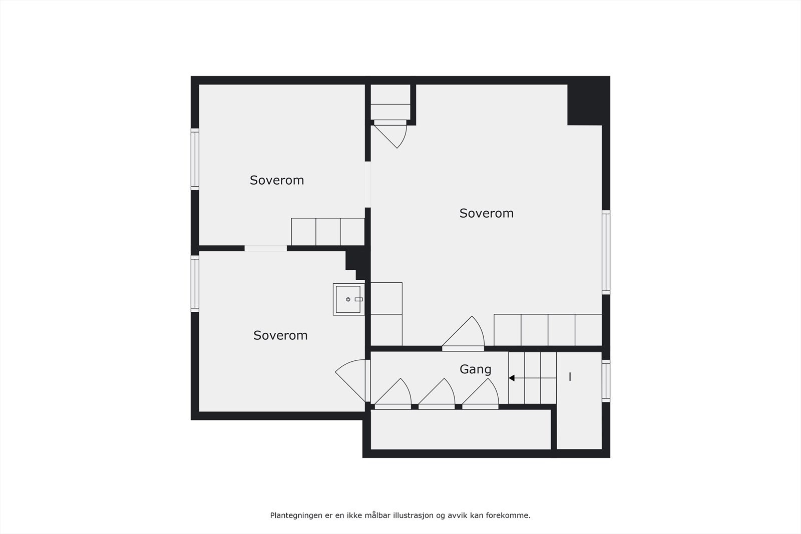 Plantegning 2. etg. Galleribilde