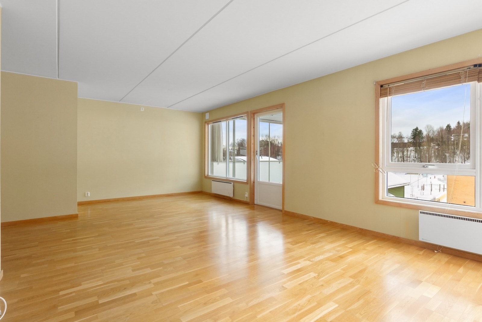 Leiligheten går over to plan, og har en flott planløsning Galleribilde