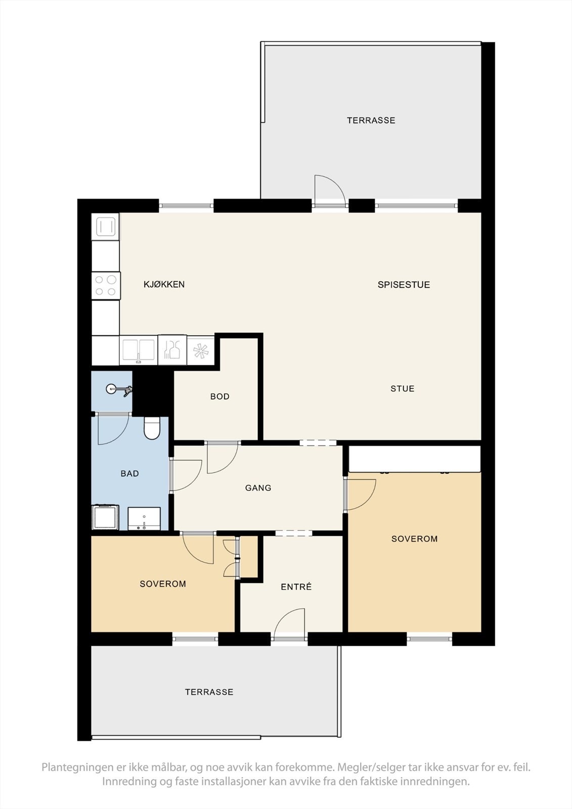 Plantegning. Galleribilde