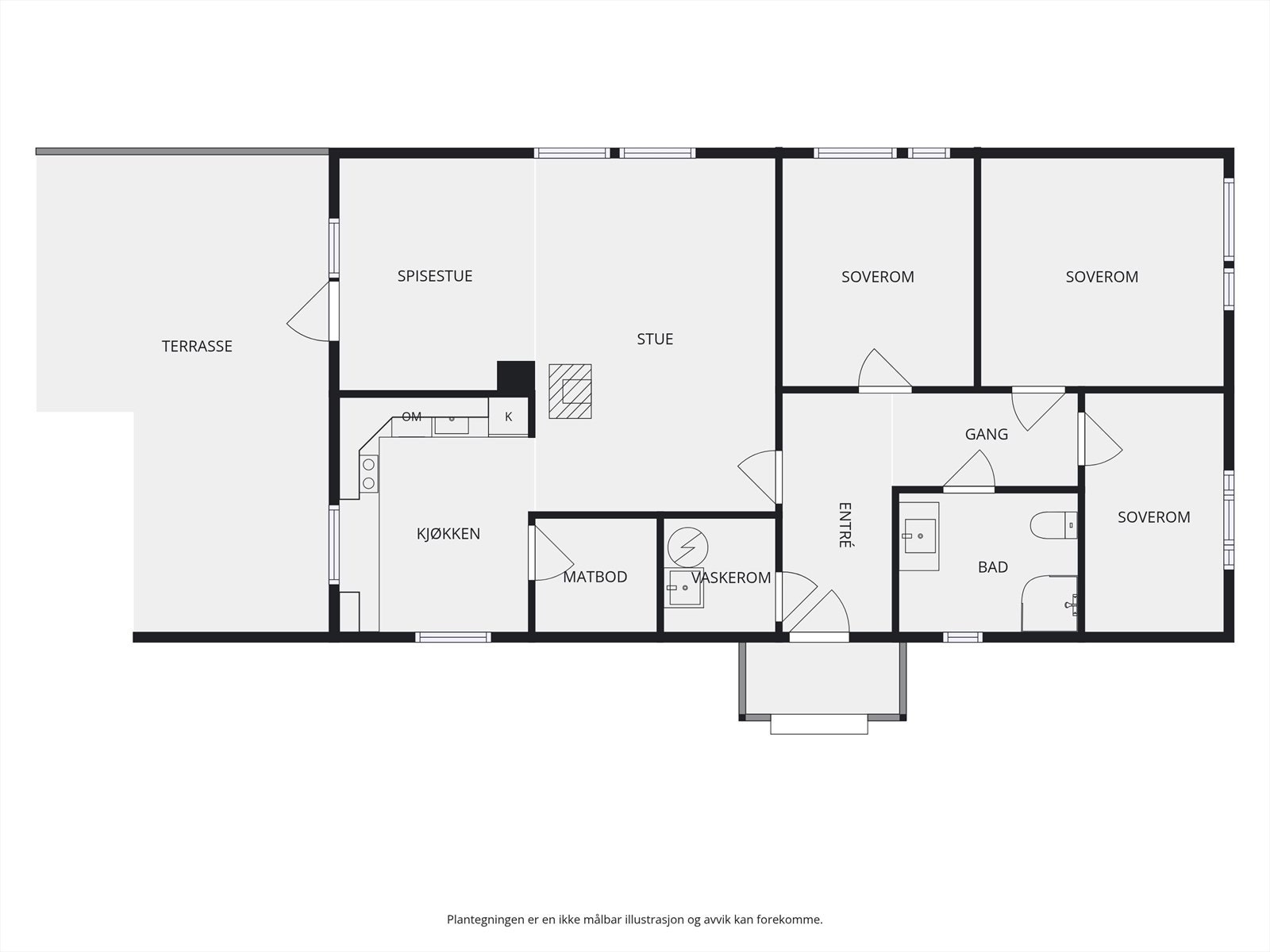 Plantegning. Galleribilde