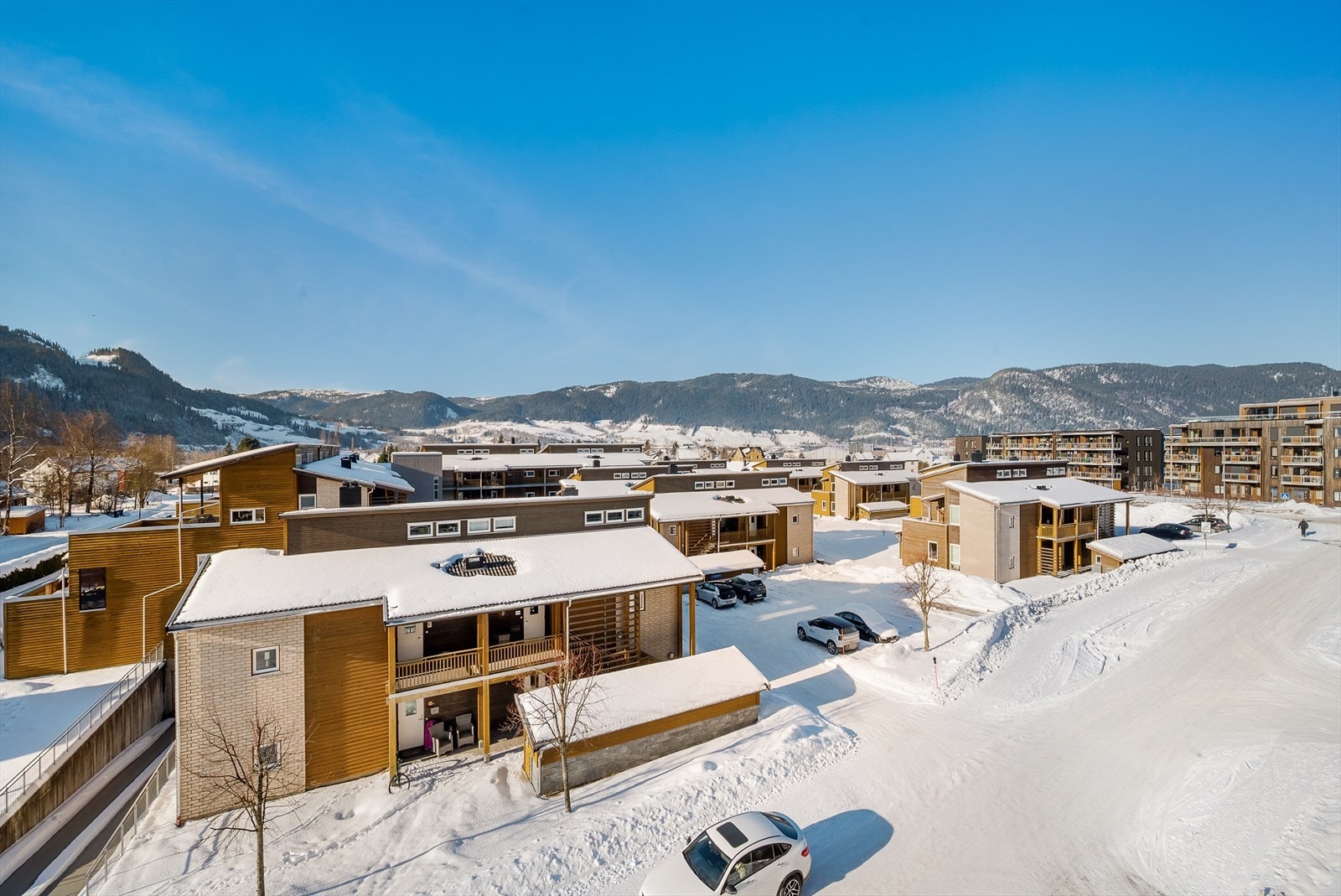 Flott ustikt fra leiligheten. Galleribilde