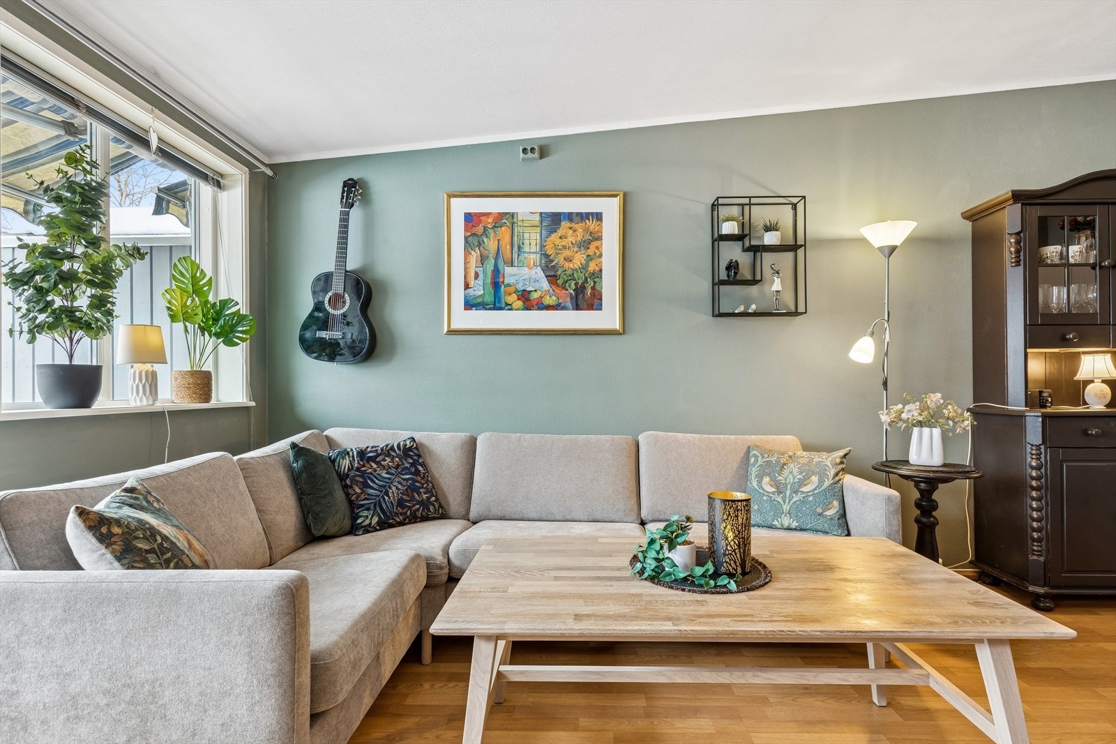 Koselig sofahjørne. Galleribilde