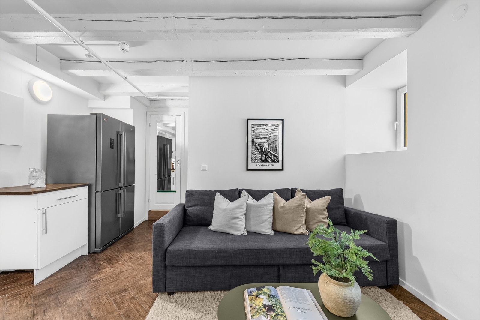 For øvrig er det varmekabler i gulvet. Galleribilde