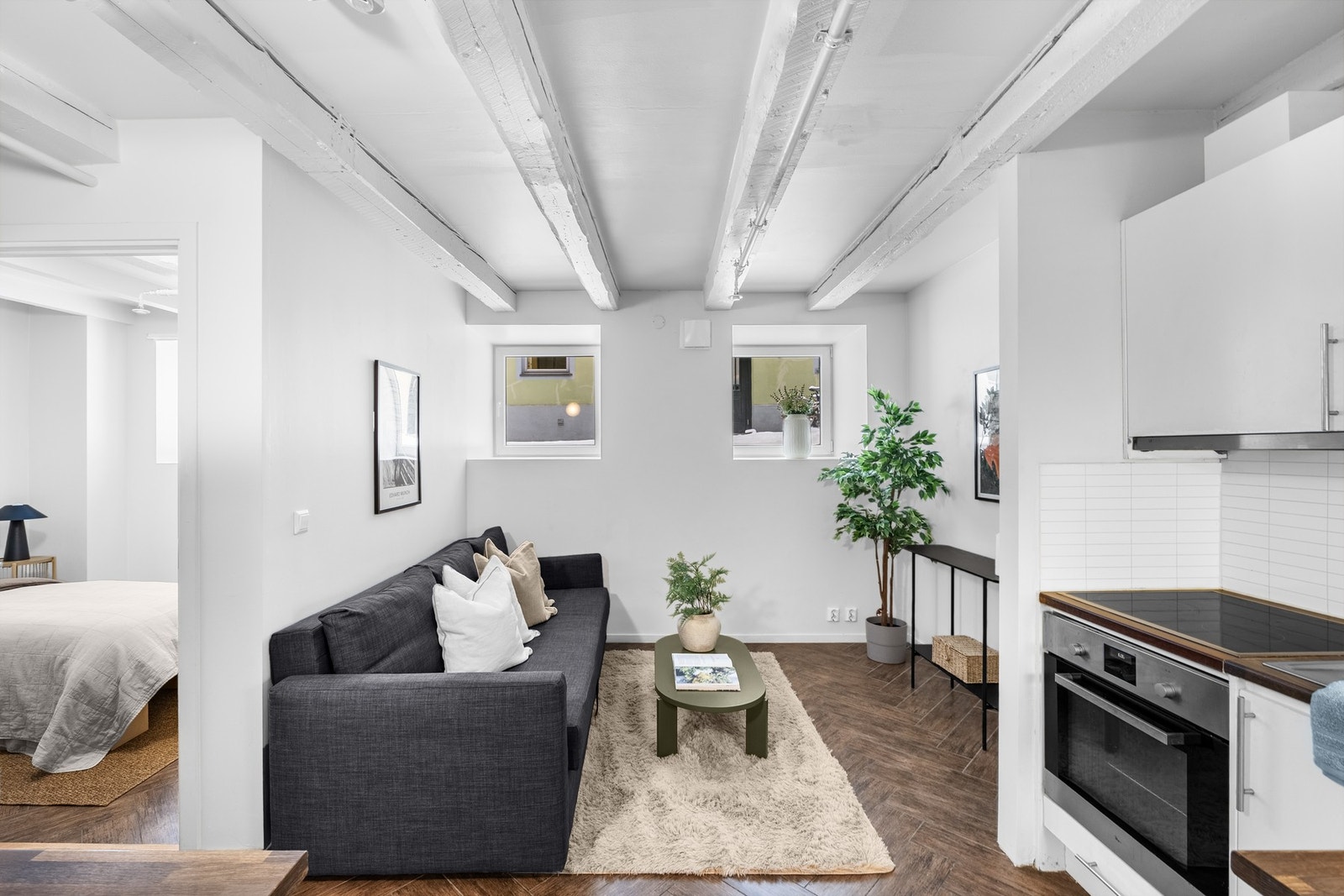 Arealeffektiv 2-roms med sentral beliggenhet på Grünerløkka | Ingen forkjøpsrett | Gangavstand til det meste! Galleribilde