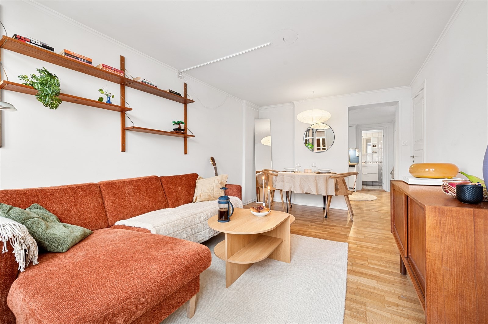 Stuen ble pusset opp i 2018 Galleribilde