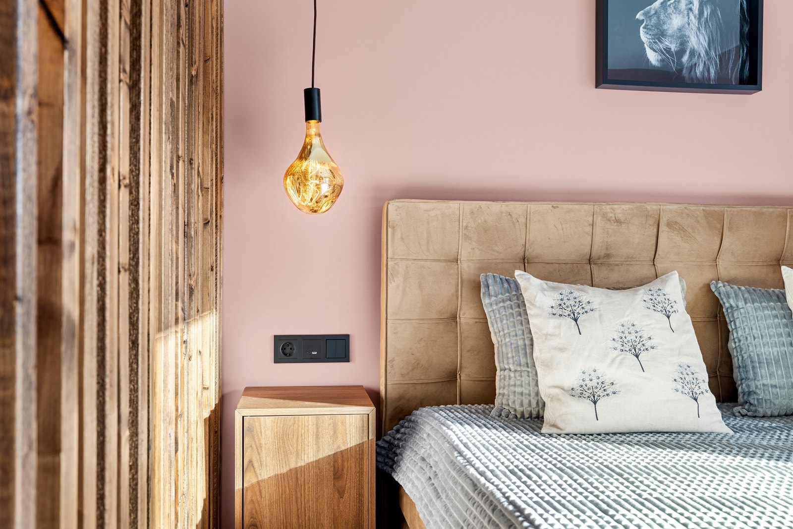 Detalj hovedsoverom Galleribilde