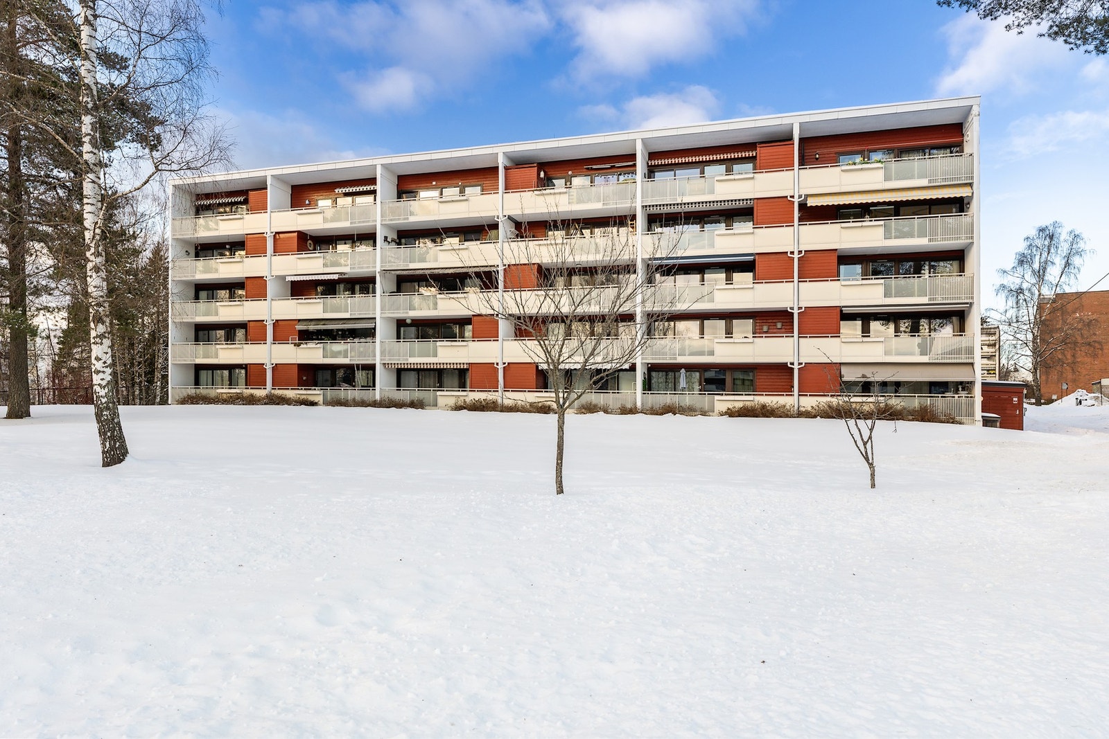 Leiligheten ligger gunstig til i øverste etasje Galleribilde