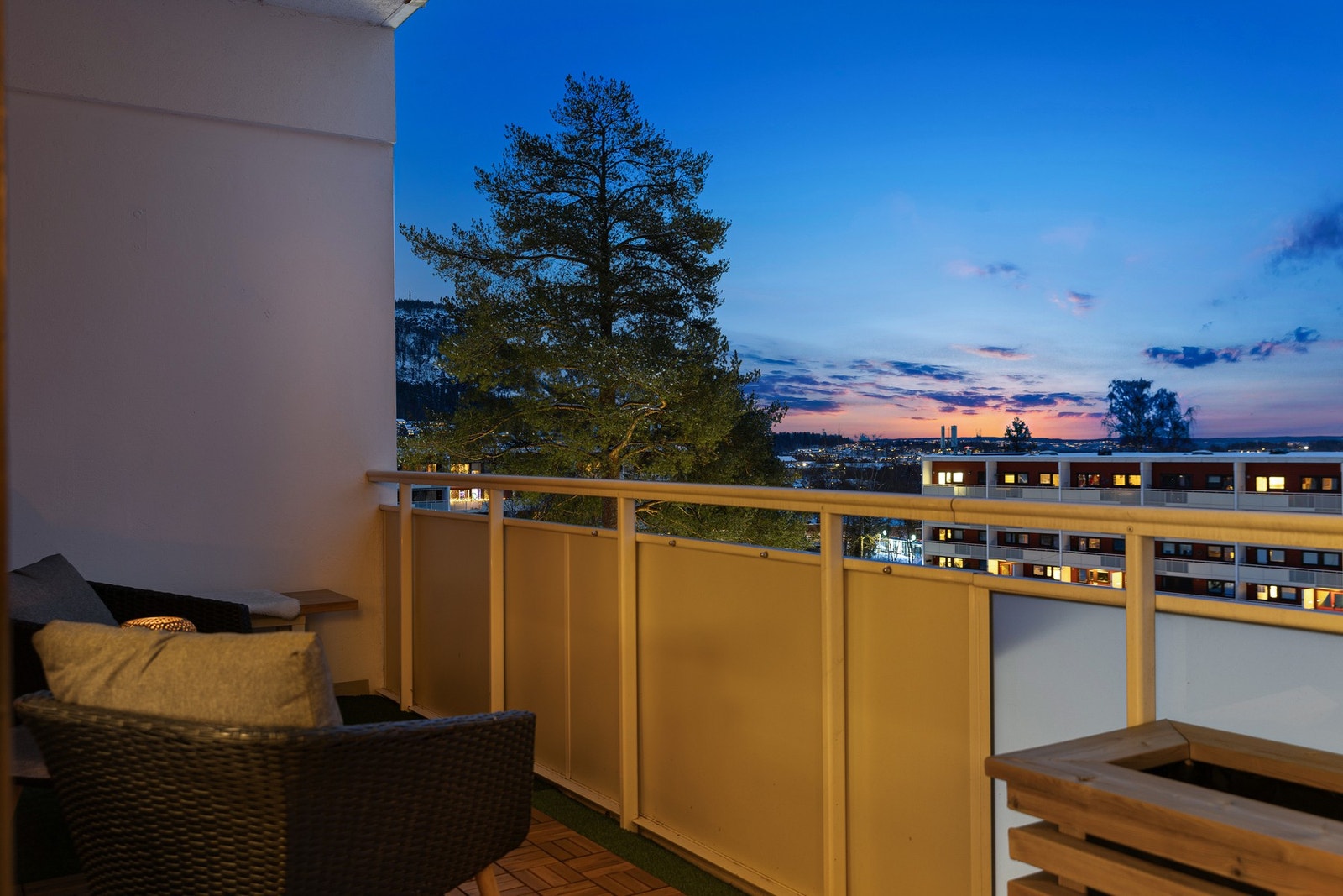 Kveldsstemning Galleribilde