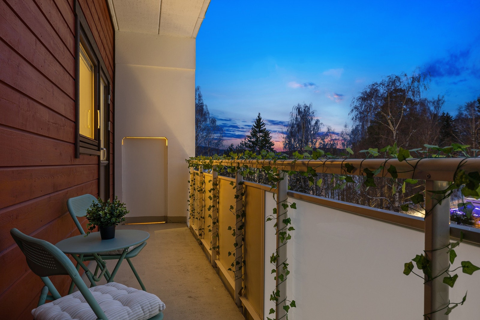 Kveldsstemning på kjøkkensiden Galleribilde