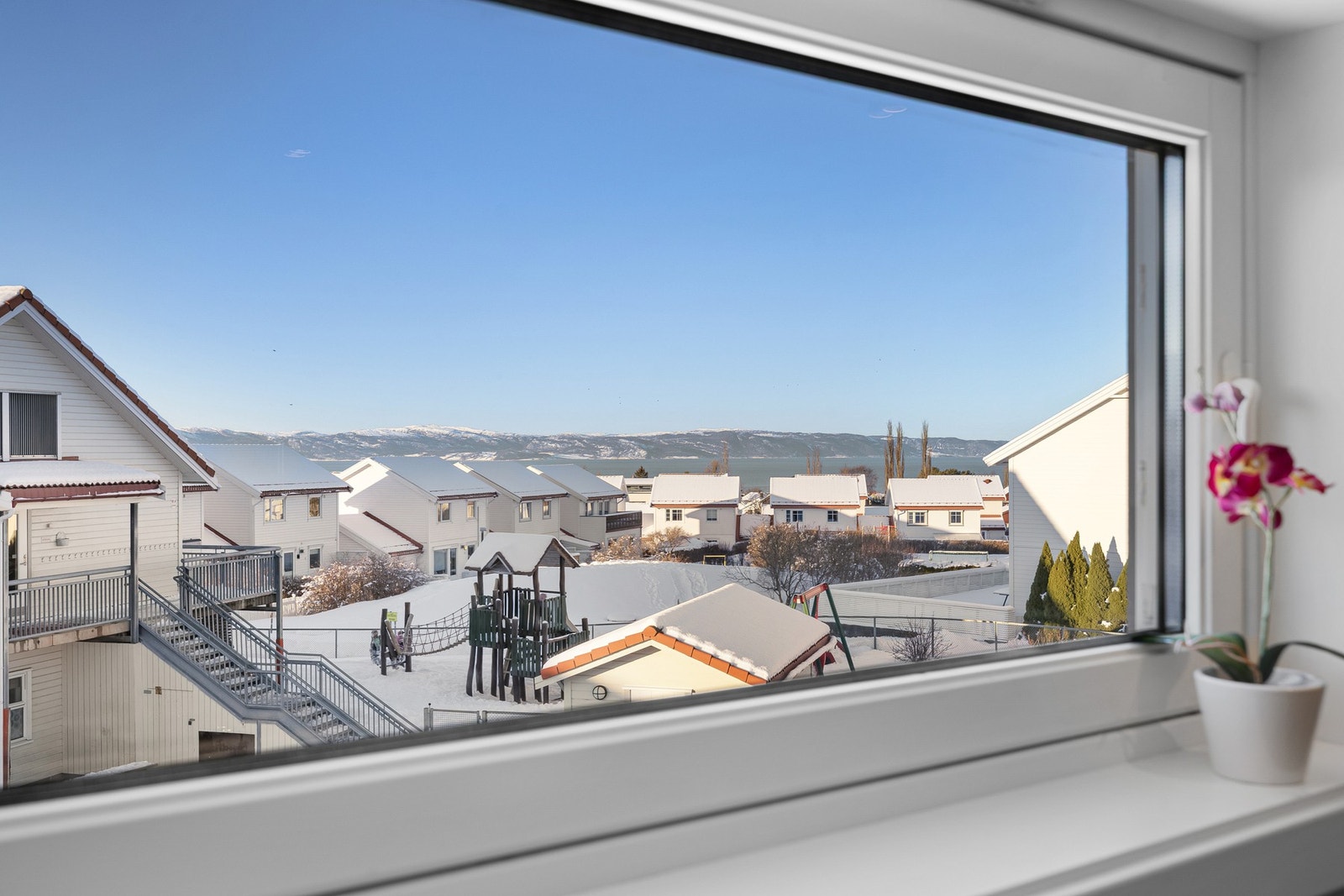 Utsiktsbilde fra badet. Galleribilde