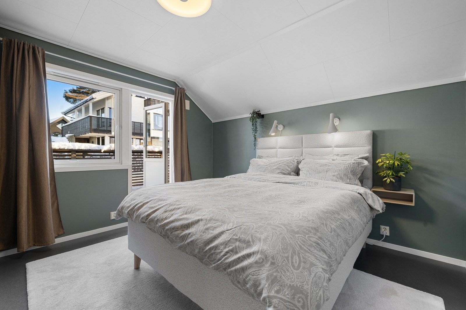 Soverom 1 er på hele 12,5m². Galleribilde