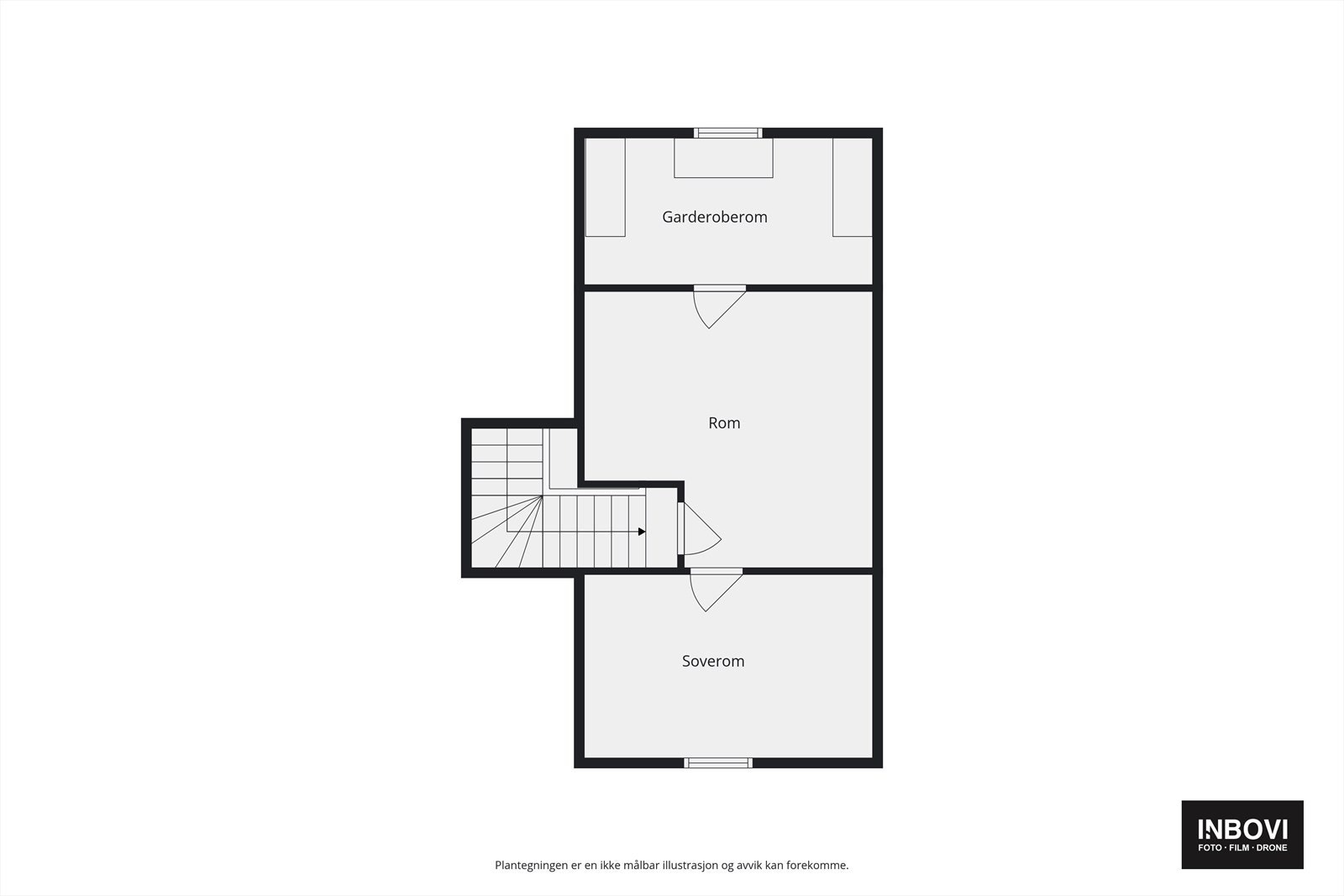 Plantegning loft. Galleribilde