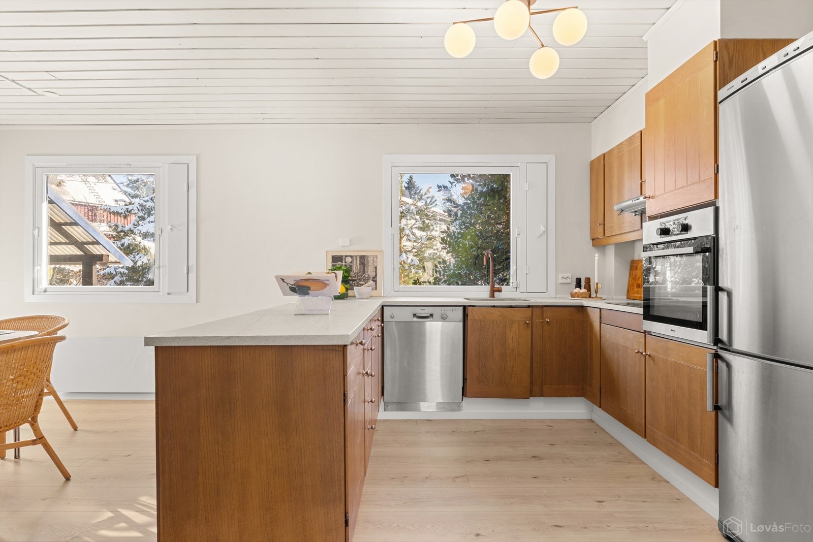 Et godt utstyrt kjøkken. Galleribilde