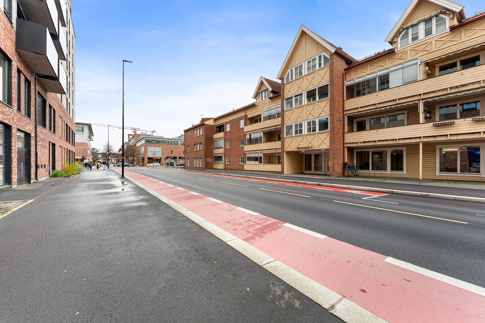 Her bor man supersentralt i byen med alt av nødvendigheter rett utenfor døren. Galleribilde