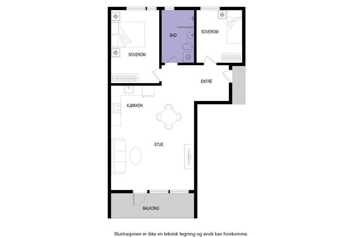 Plantegning. Galleribilde