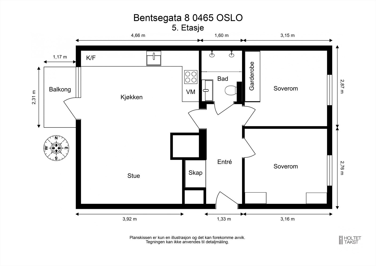 Gjennomgående bolig med svært god planløsning Galleribilde