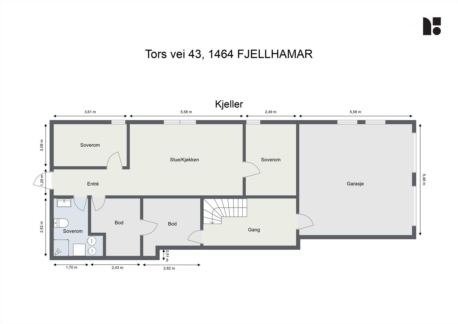 Plantegning - Kjeller Galleribilde