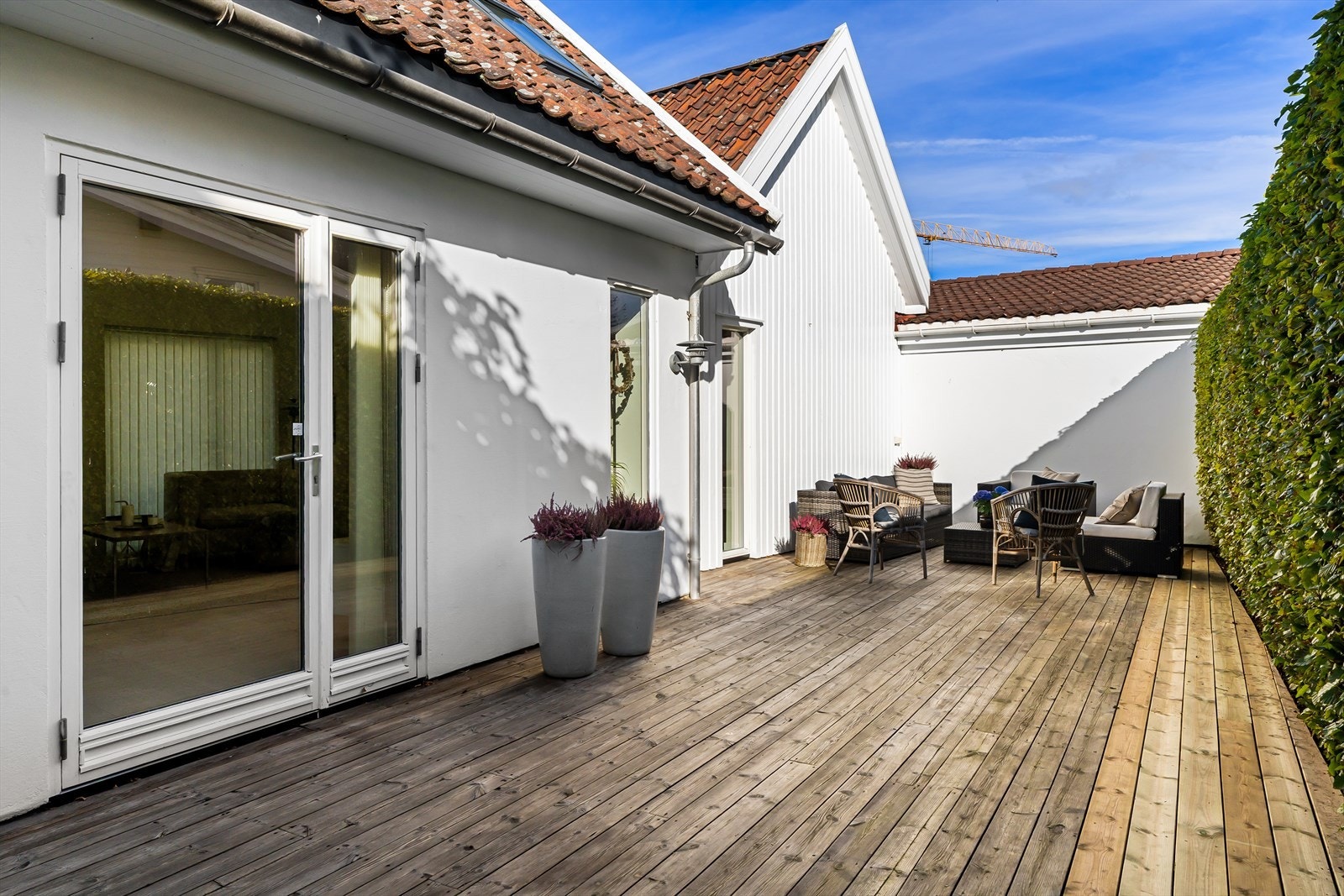 Utgang til terrasse på sørsiden Galleribilde